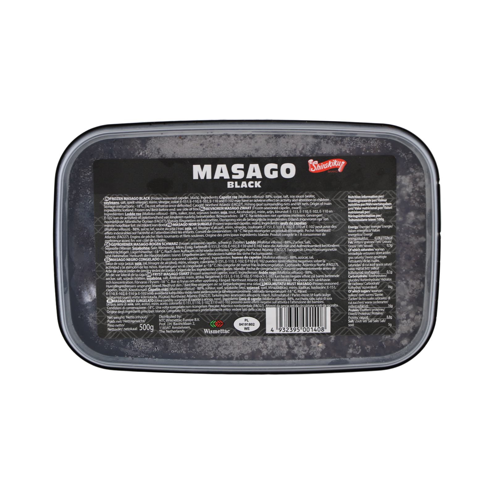 Frozen Masago Black 500gr