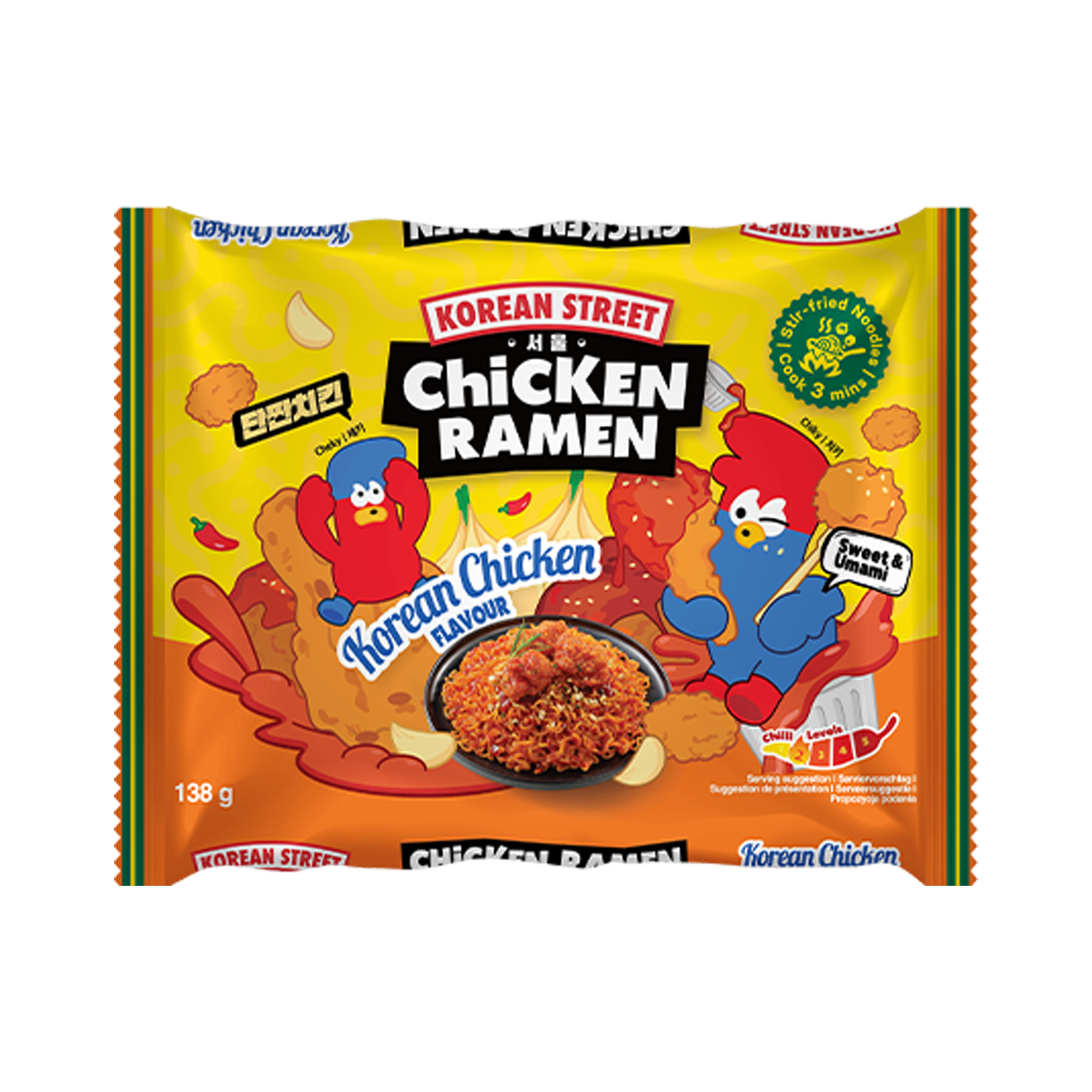Chicken Ramen Instant Noodle Chicken Flavor  138gr