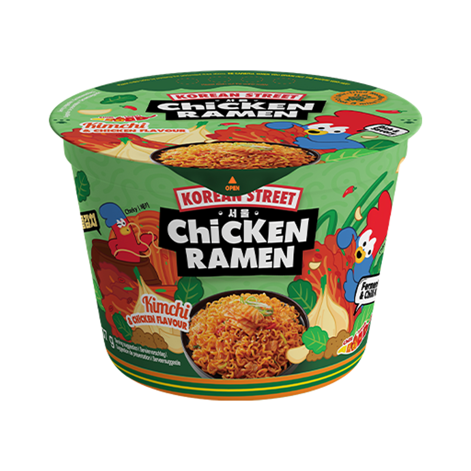 Chicken Ramen Instant Noodle Kimchi & Chicken Flavor  107gr