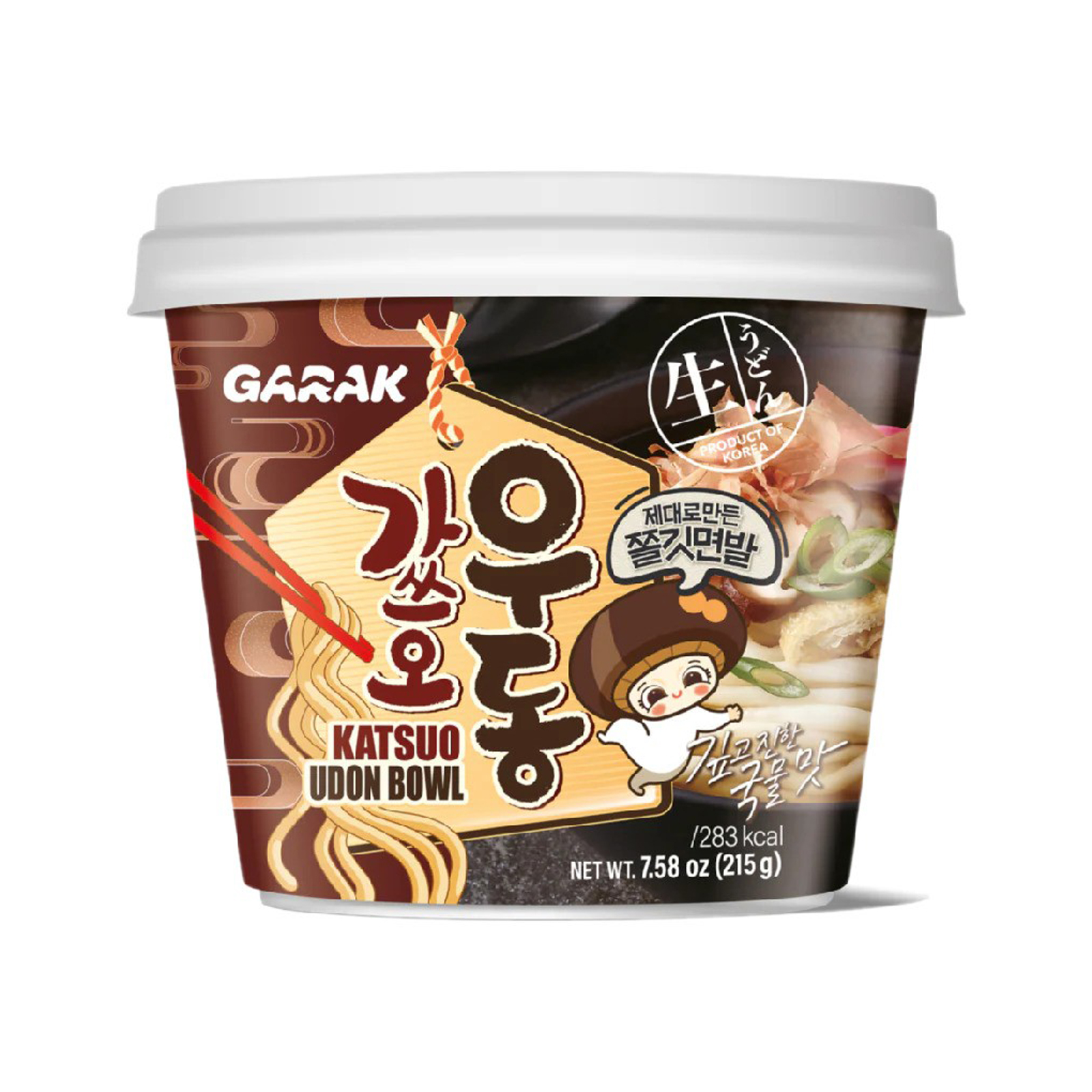 Udon Instant Noodle Bowl, Katsuo  215gr
