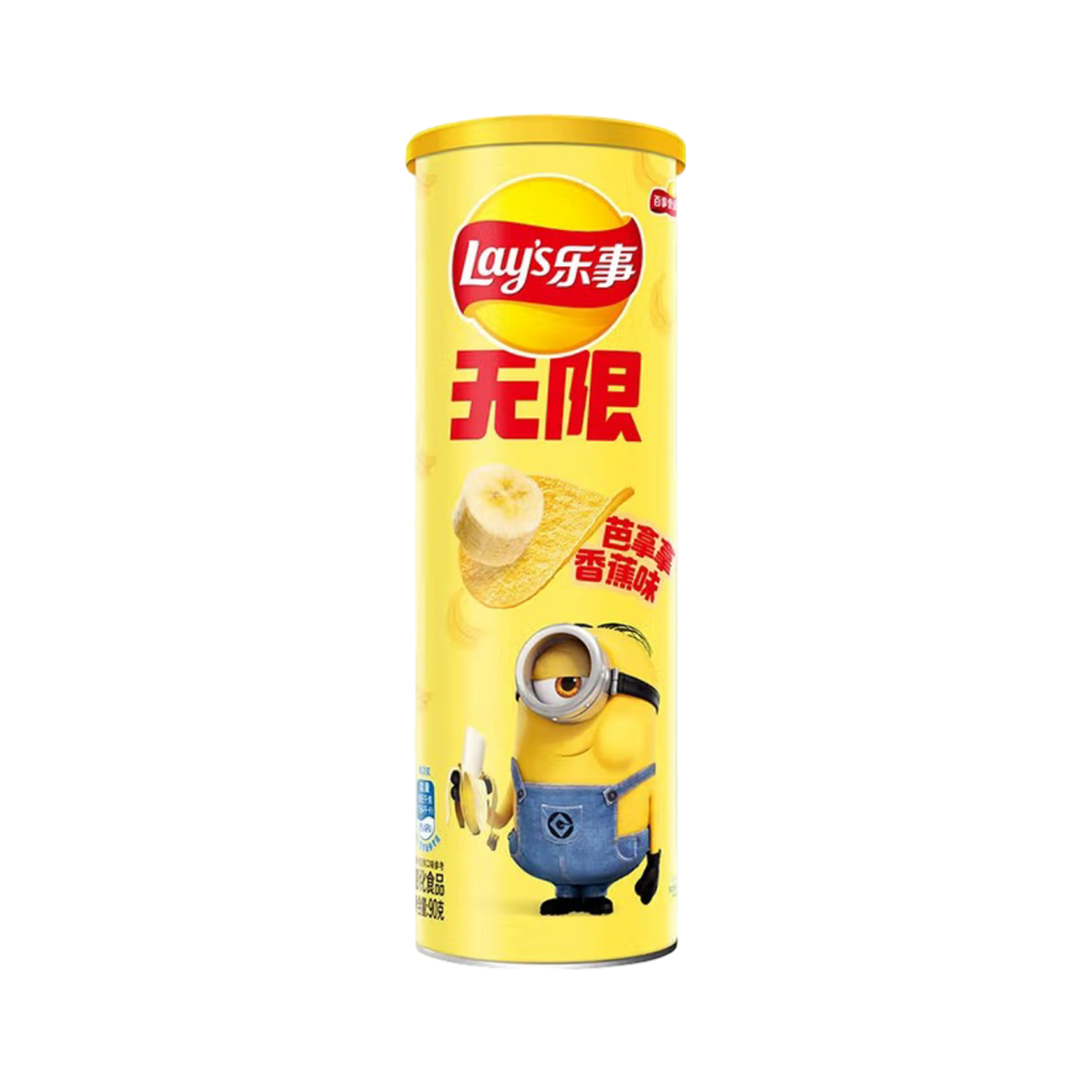 Potato Chips Banana Flavor, Minions Edition  90gr