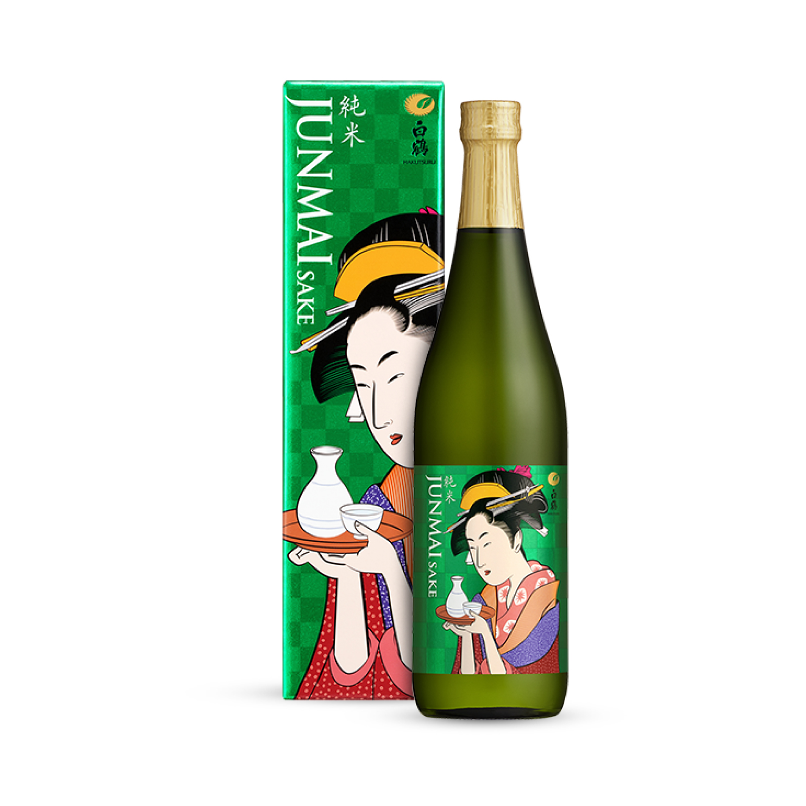 Junmai Ukiyoe Sake Alc 15.5% 720gr/720ml