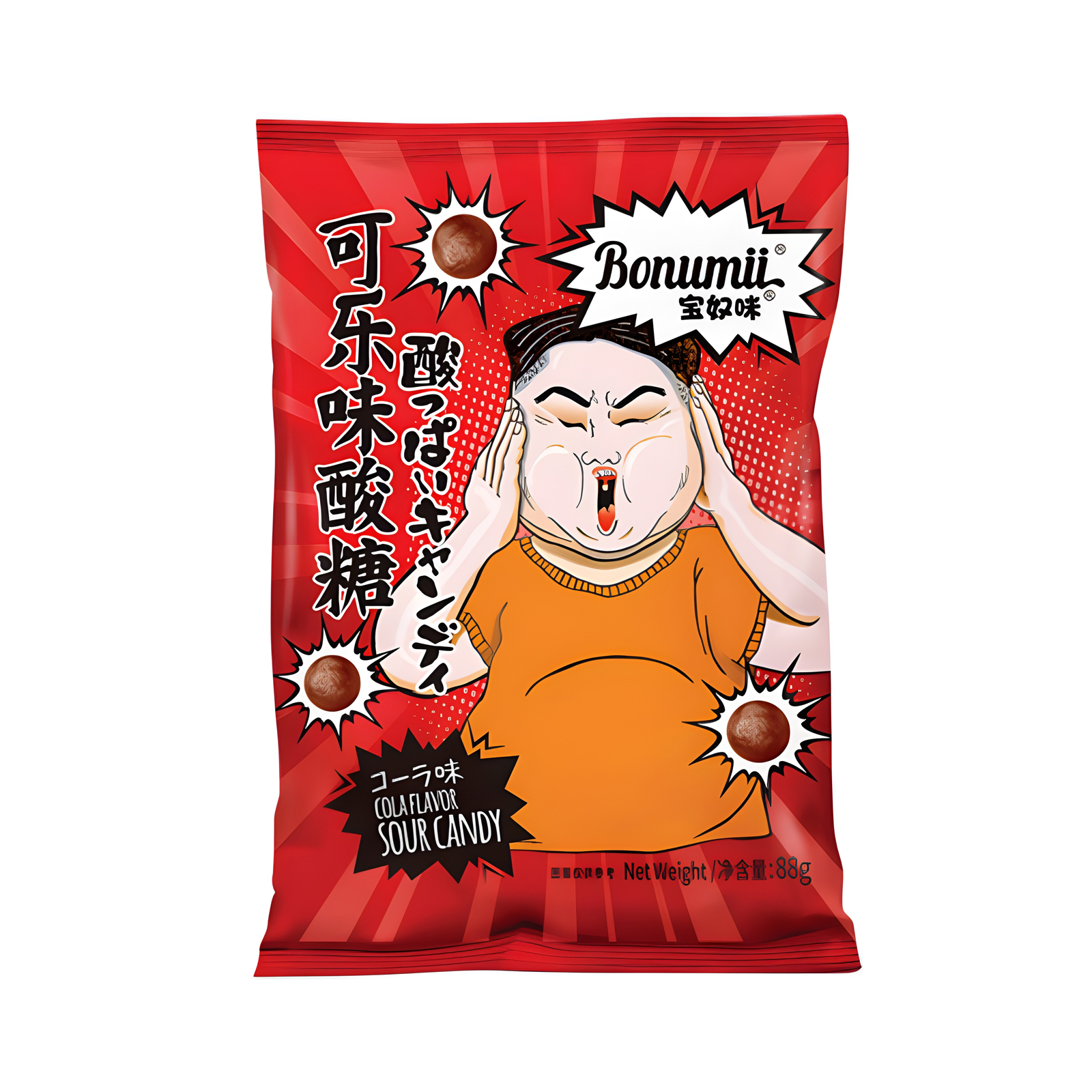 Coke Flavour Candy, Sour (25x3.5g) 88gr