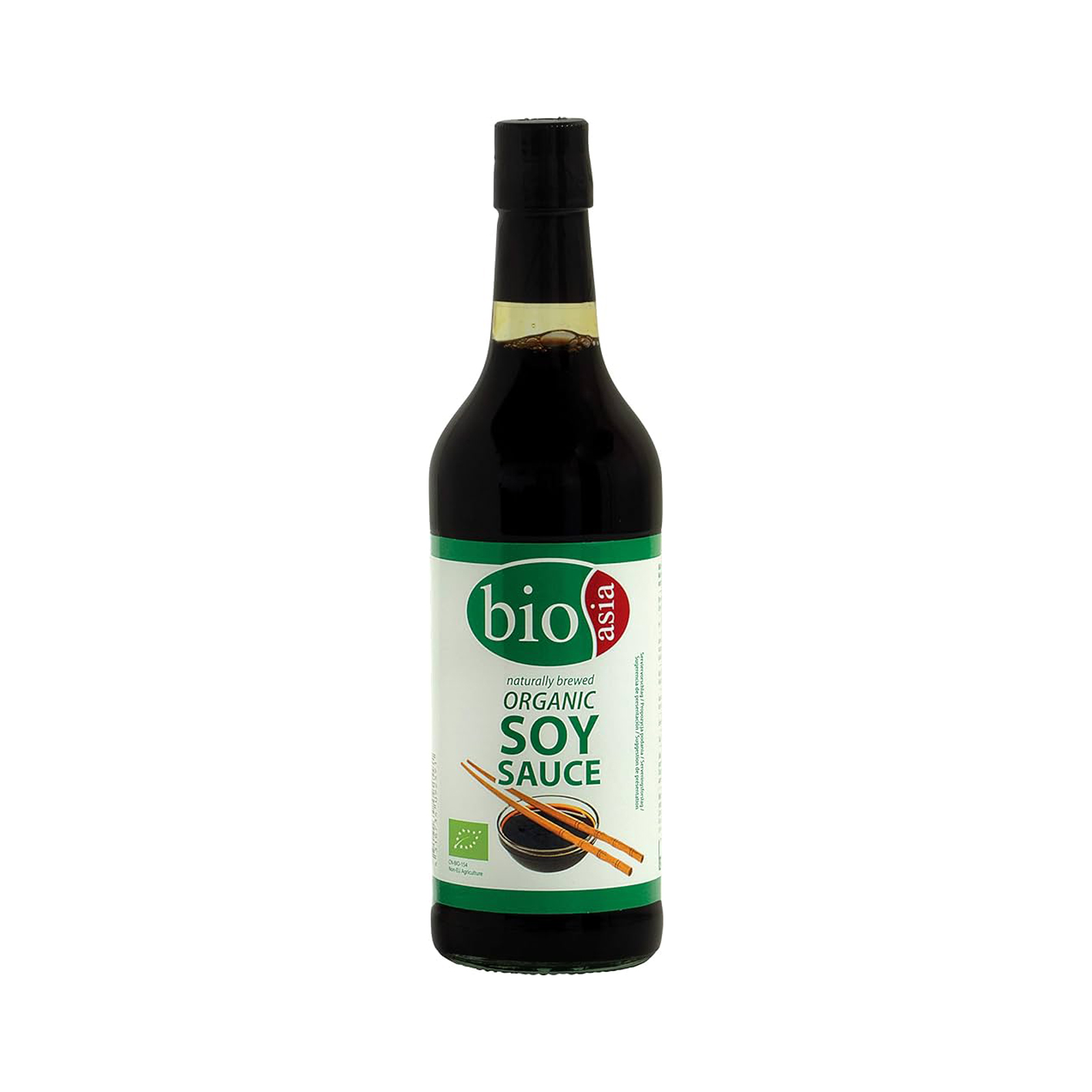 Soy Sauce Organic Bioasia Sauce   500gr/500ml