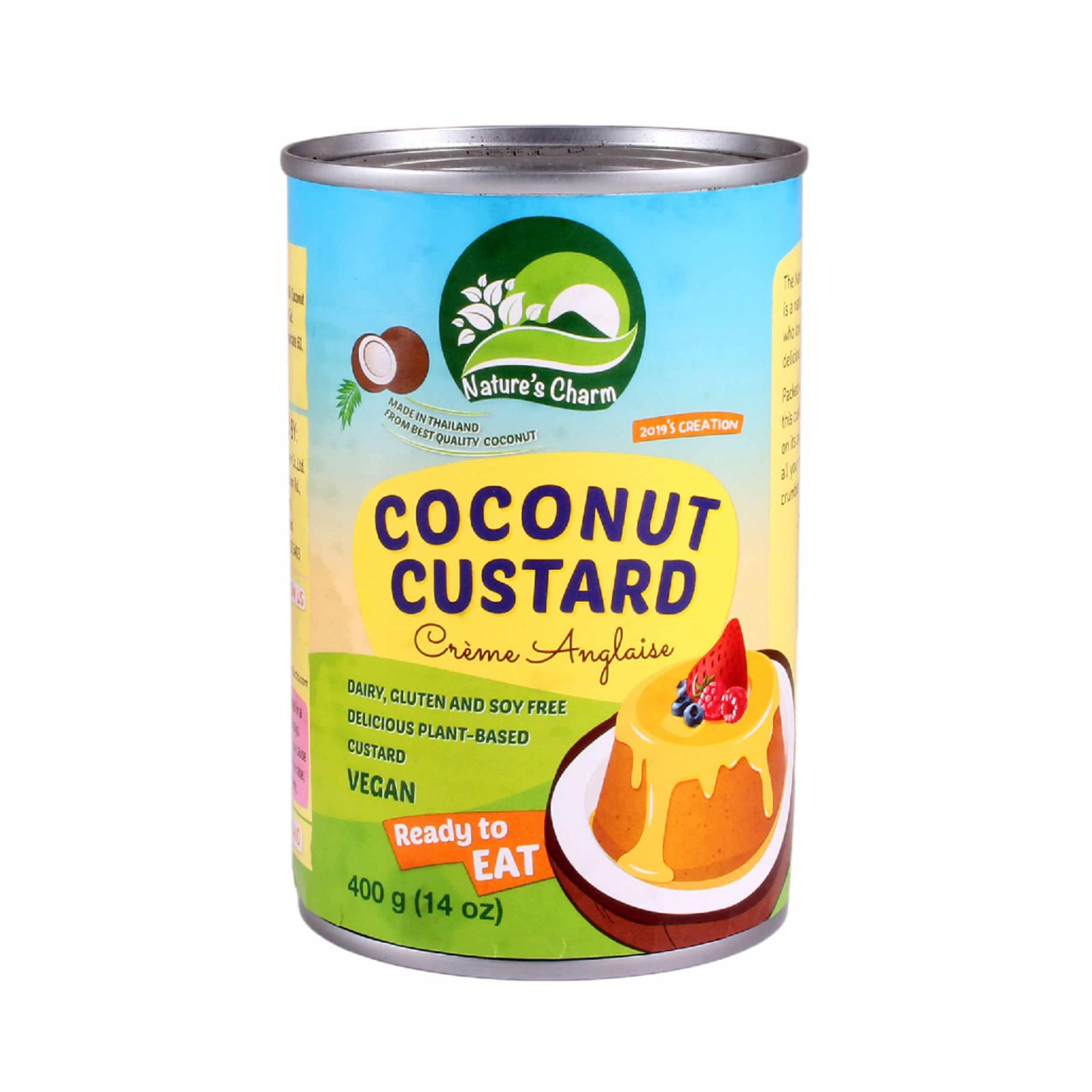 Coconut Custard Nature's Charm Cream   400gr