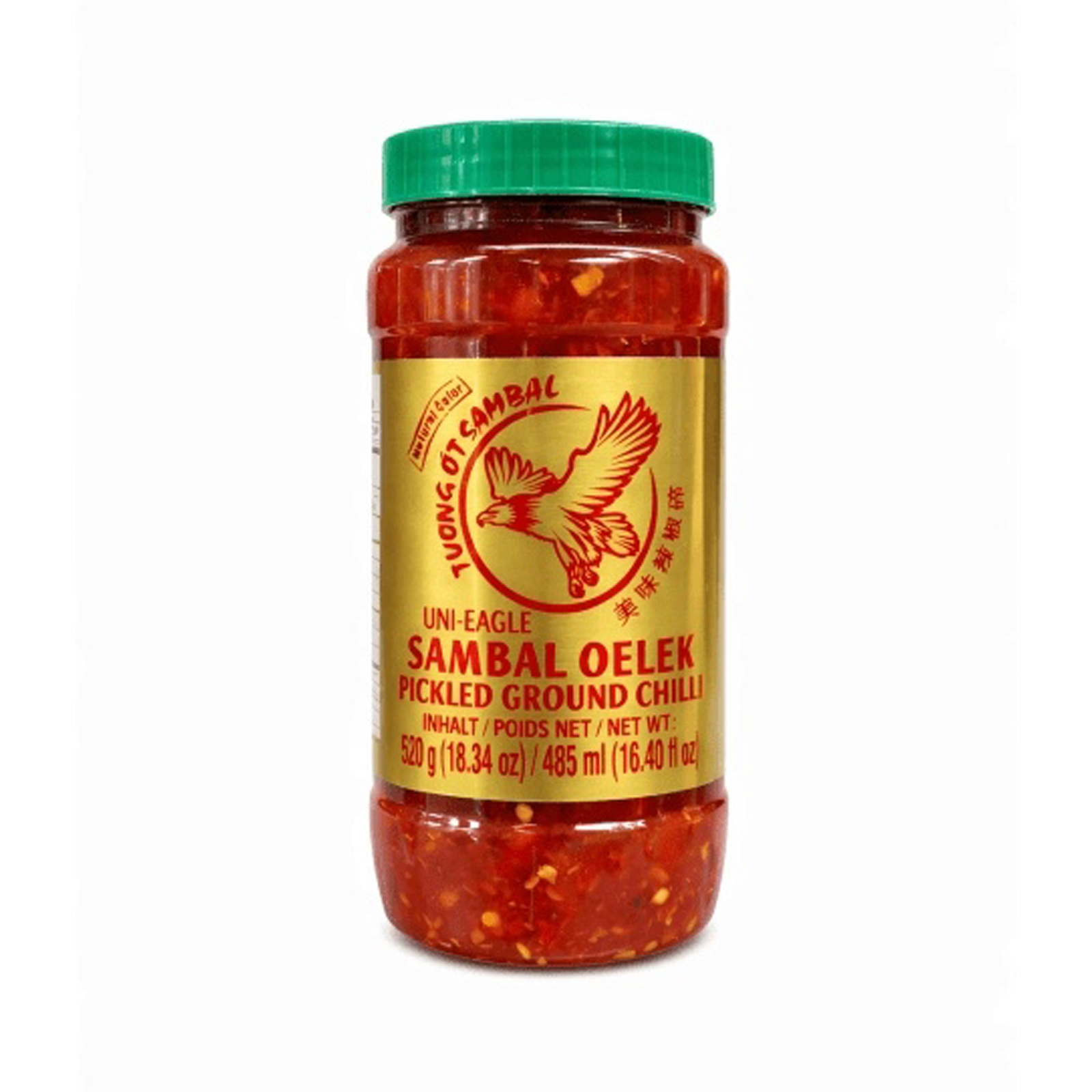 Sambal Oelek Sauce Pickled Ground Chilli  520gr