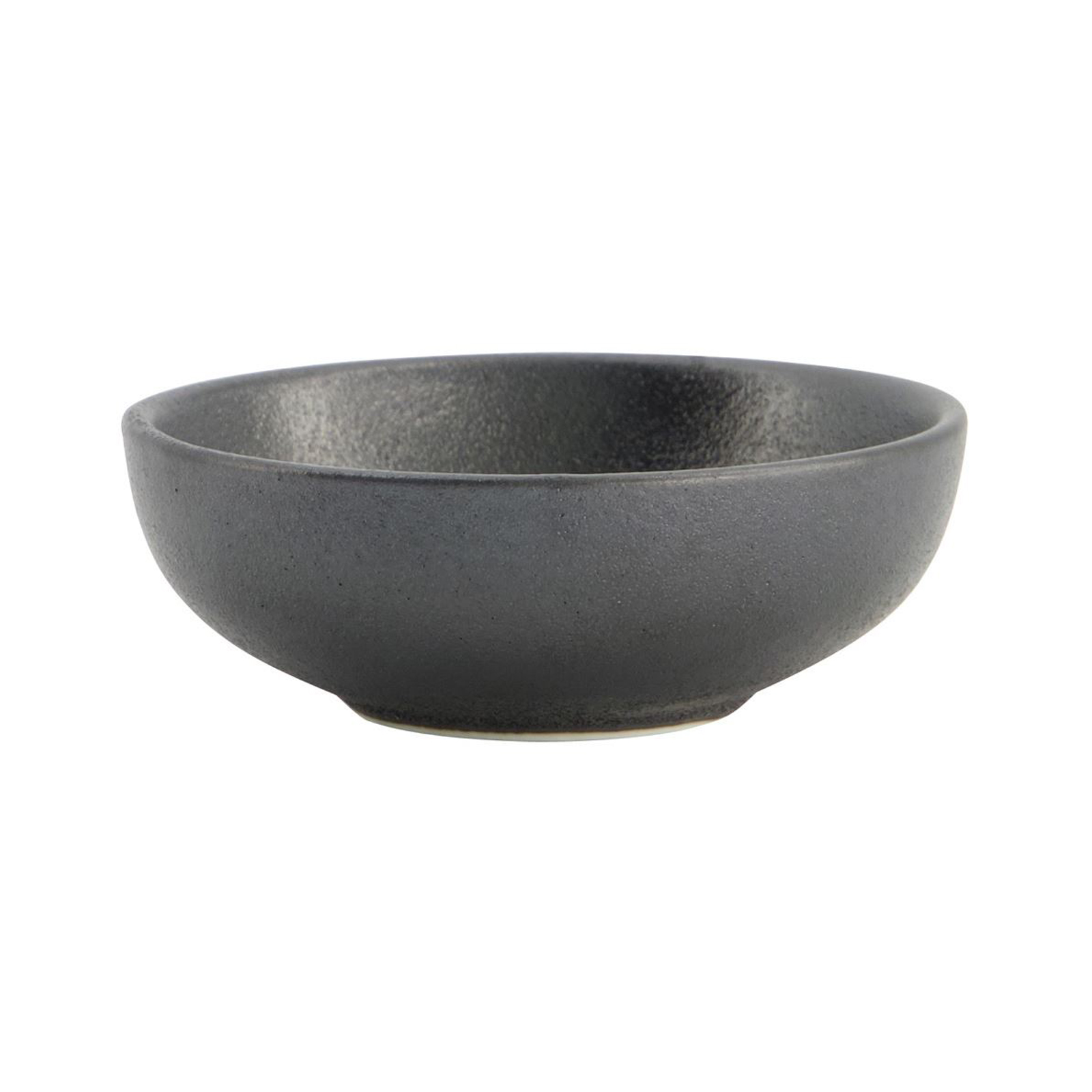 Yuzu Black Saucer 7.2x2.1cm 1pc