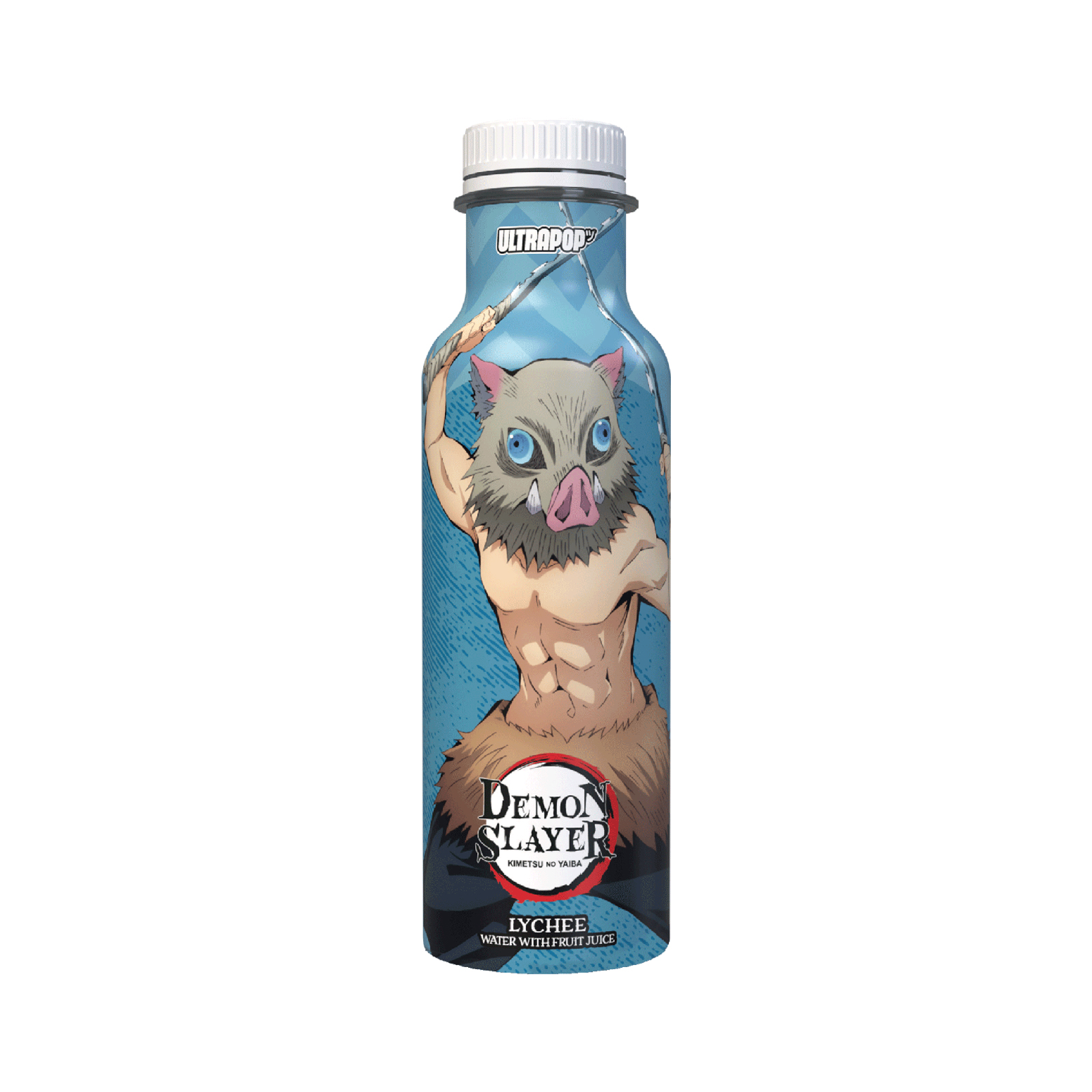Fruit Juices Drink Lychee Flavour Demon Slayer Inosuke (Bottle)  330gr/330ml