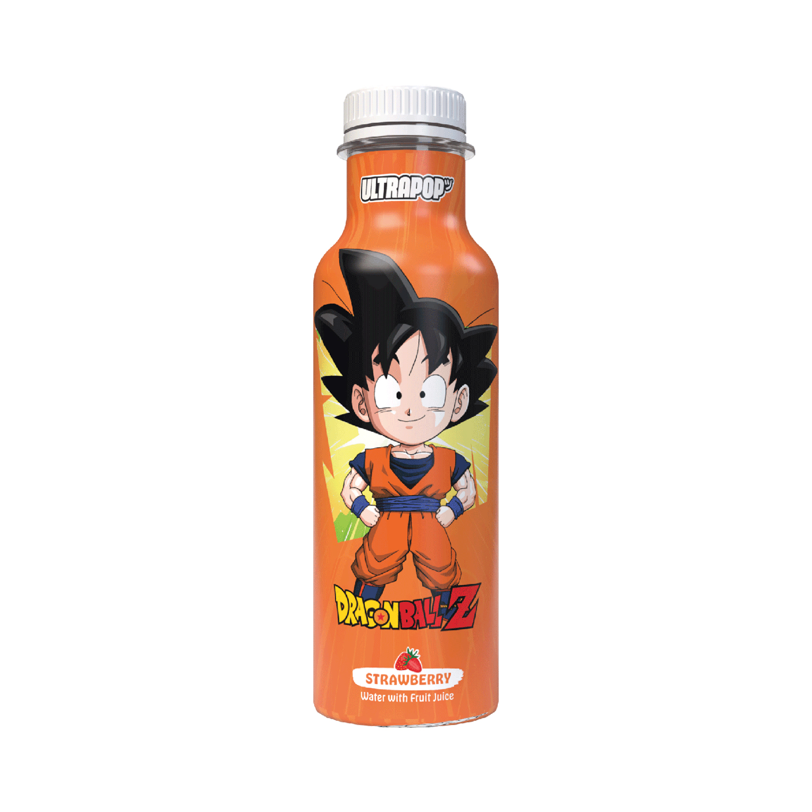 Fruit Juices Drink Strawberry Flavour Dragon Ball Z Goku (Bottle)  330gr/330ml