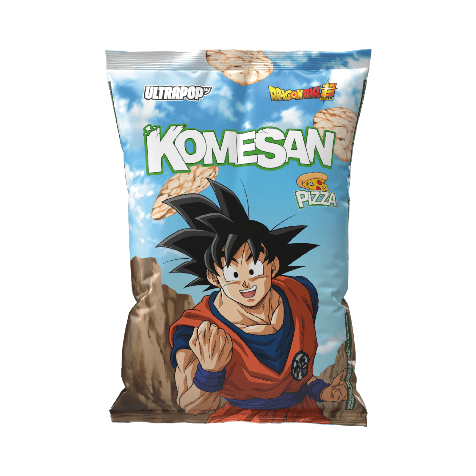 Rice Chips Komesan Pizza Goku  60gr