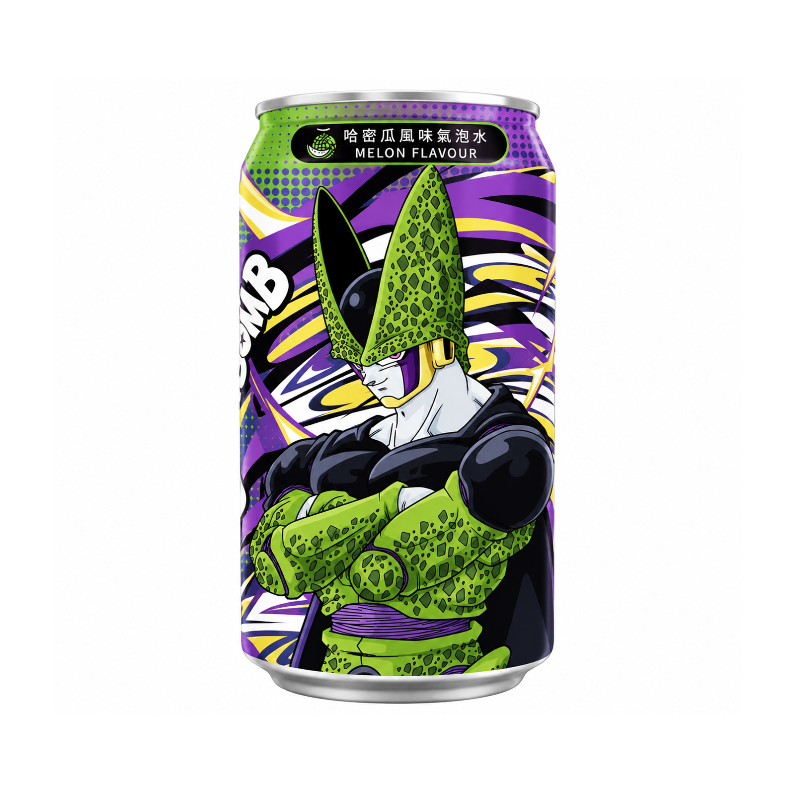 Sparkling Drink (Melon Flavor) Cell Dragon Ball  330gr/330ml