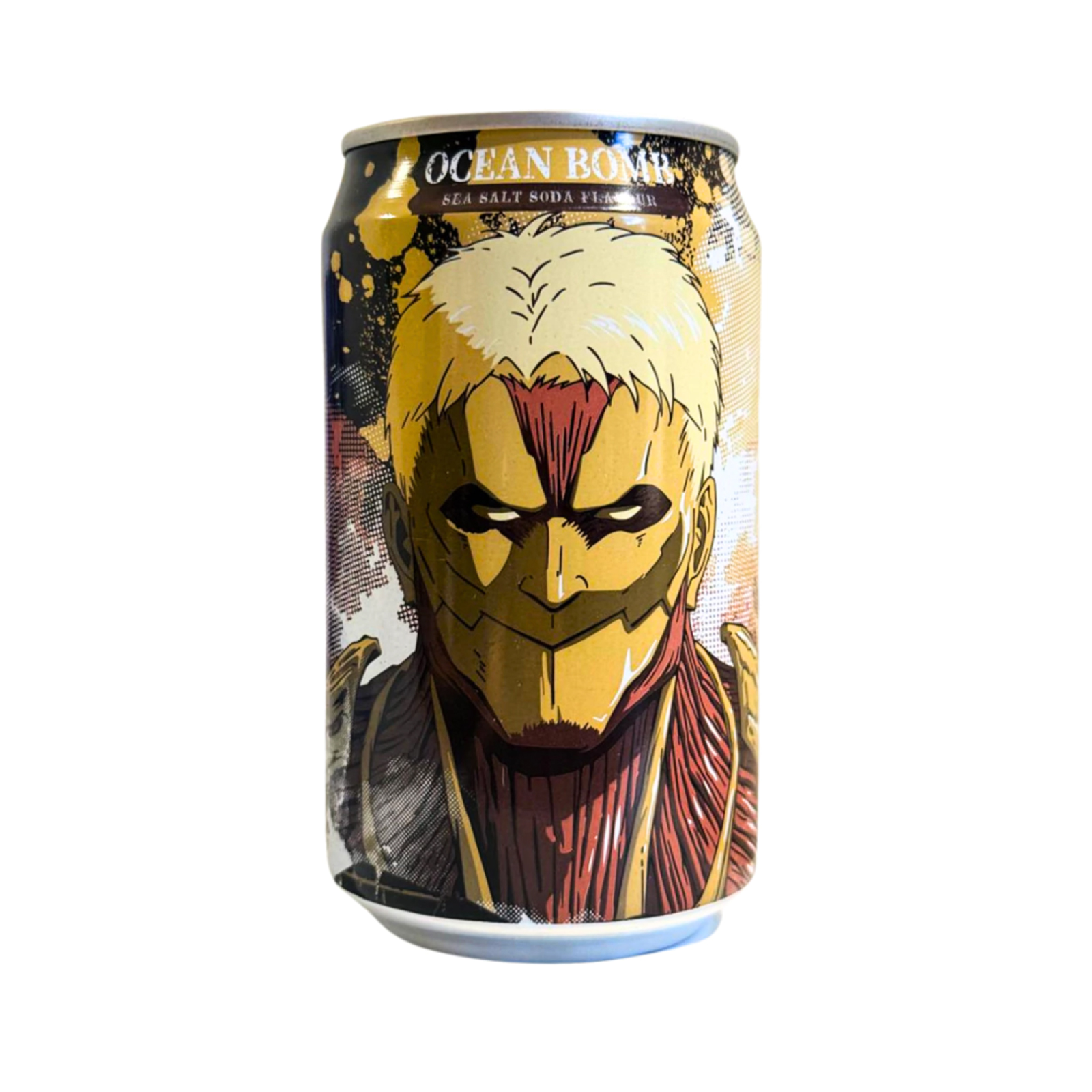 Sparkling Drink (Seasalt Soda Flavor) Armored Titan Attack On Titan  330gr/330ml