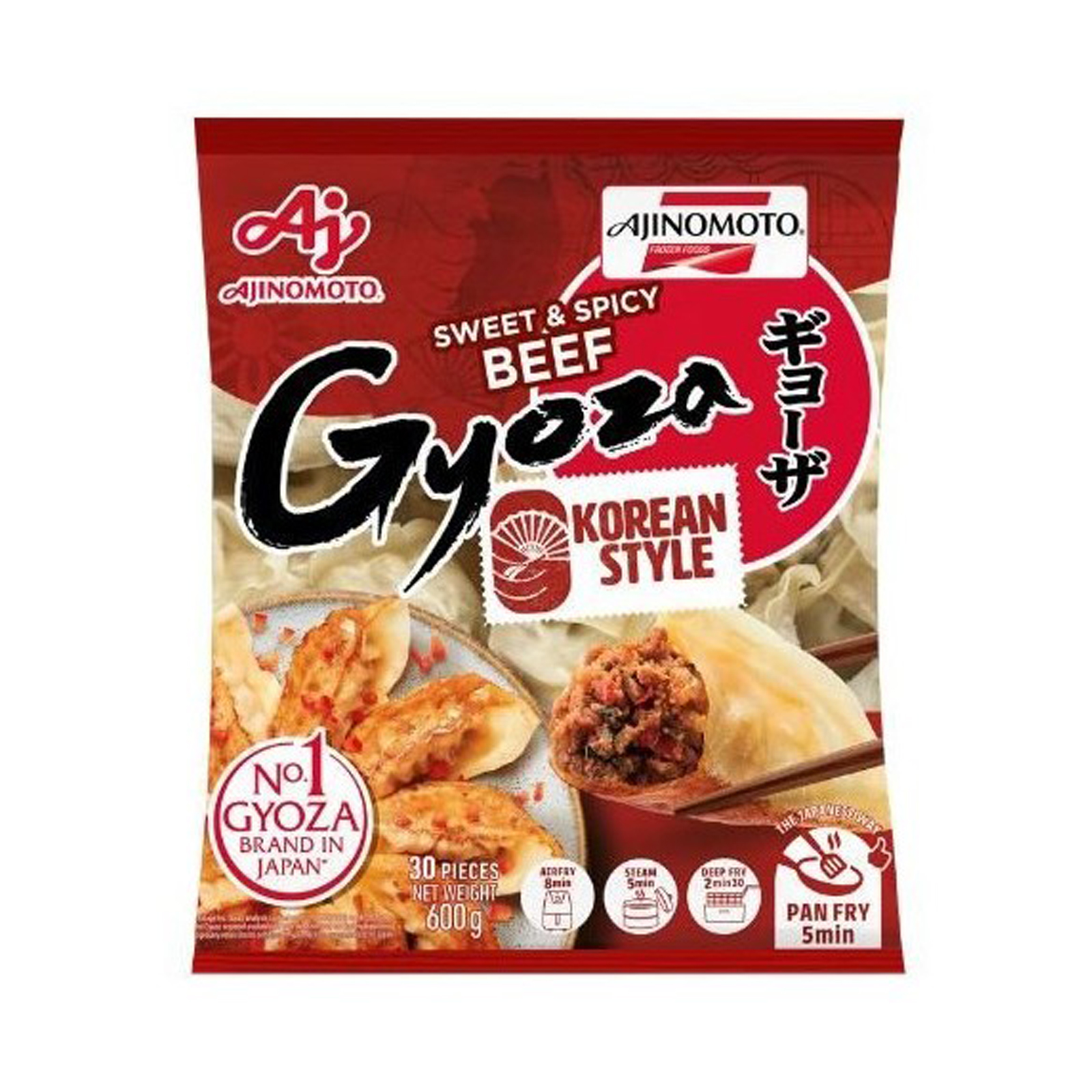 Beef Dumpling Korean Style Sweet & Spicy (30pcs)  600gr