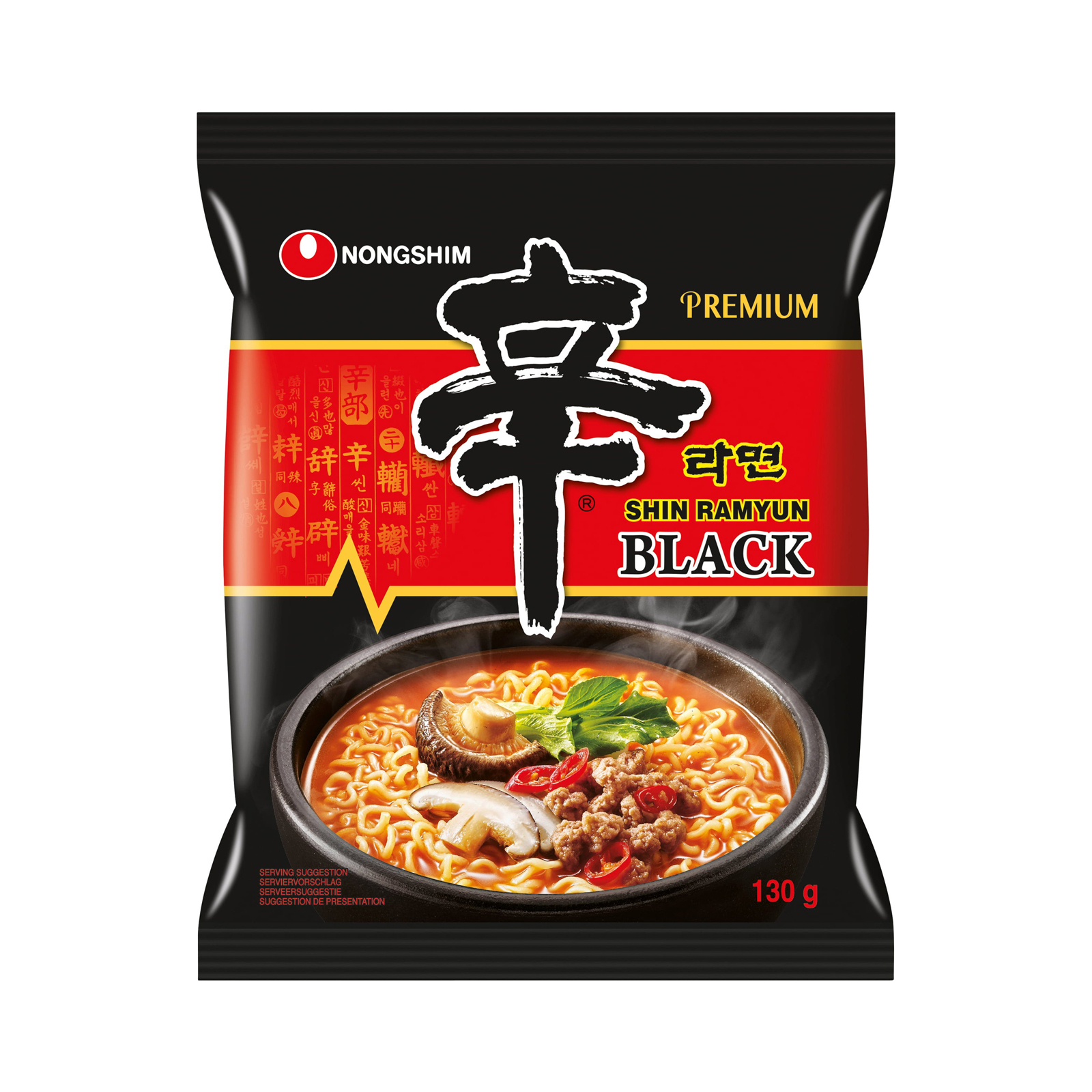 Shin Ramyun Black Instant Noodle   130gr