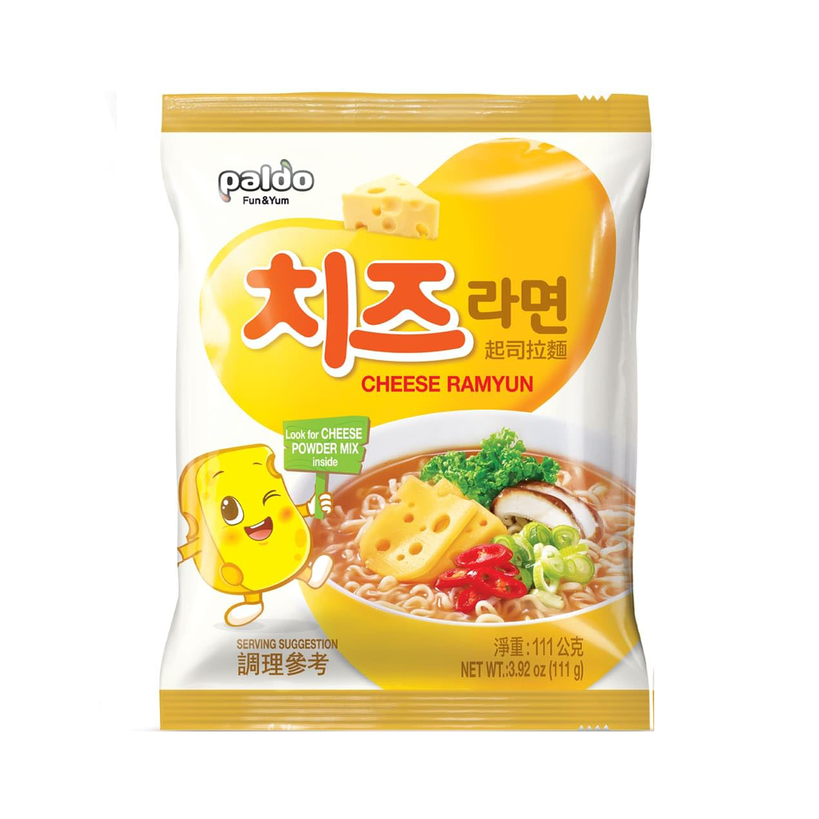 Cheese Ramyun Instant Noodle   110gr