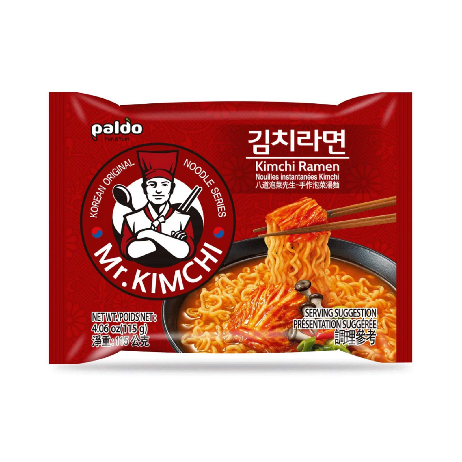 Kimchi Ramen Instant Noodle   115gr