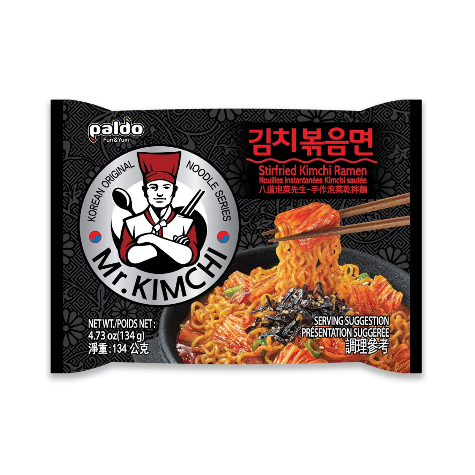 Stirfried Kimchi Ramen Instant Noodle   134gr