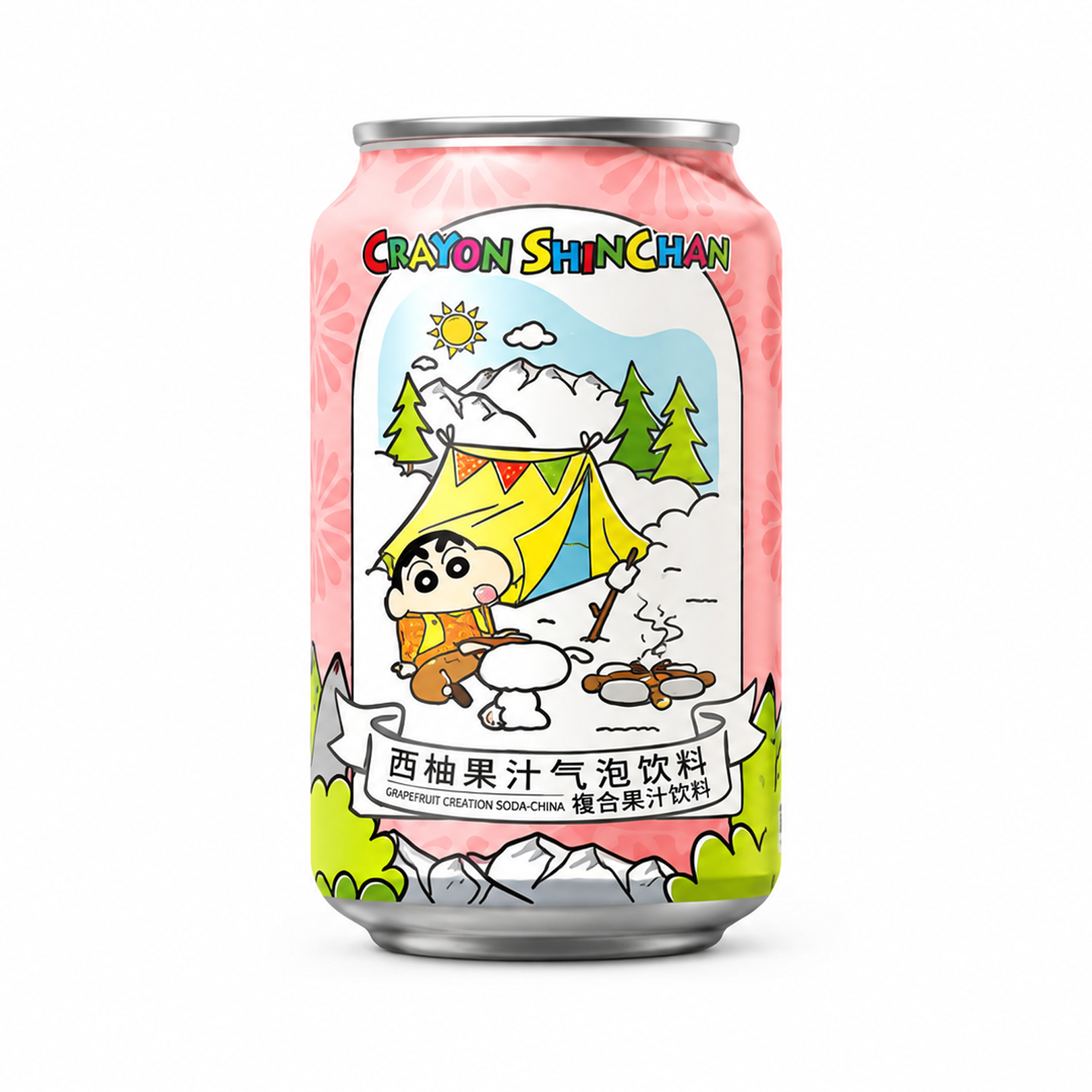 Sparkling Drink Grapefruit Juice Flavor  330gr/330ml