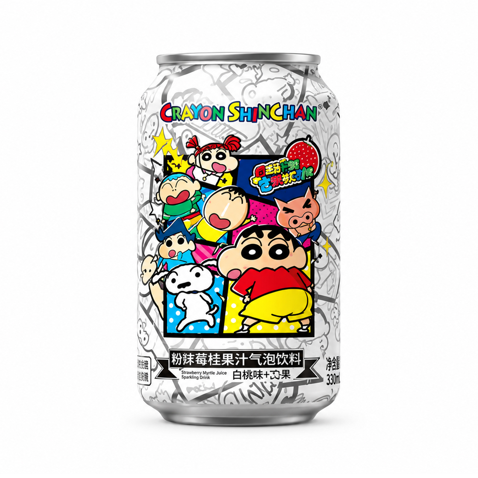 Spakling Drink Lemon & Lychee Juice Flavor  330gr/330ml