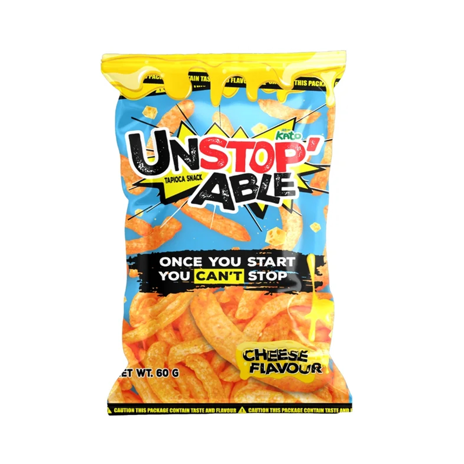 Snack Tapioca Cheese Flavor Unstopable  60gr