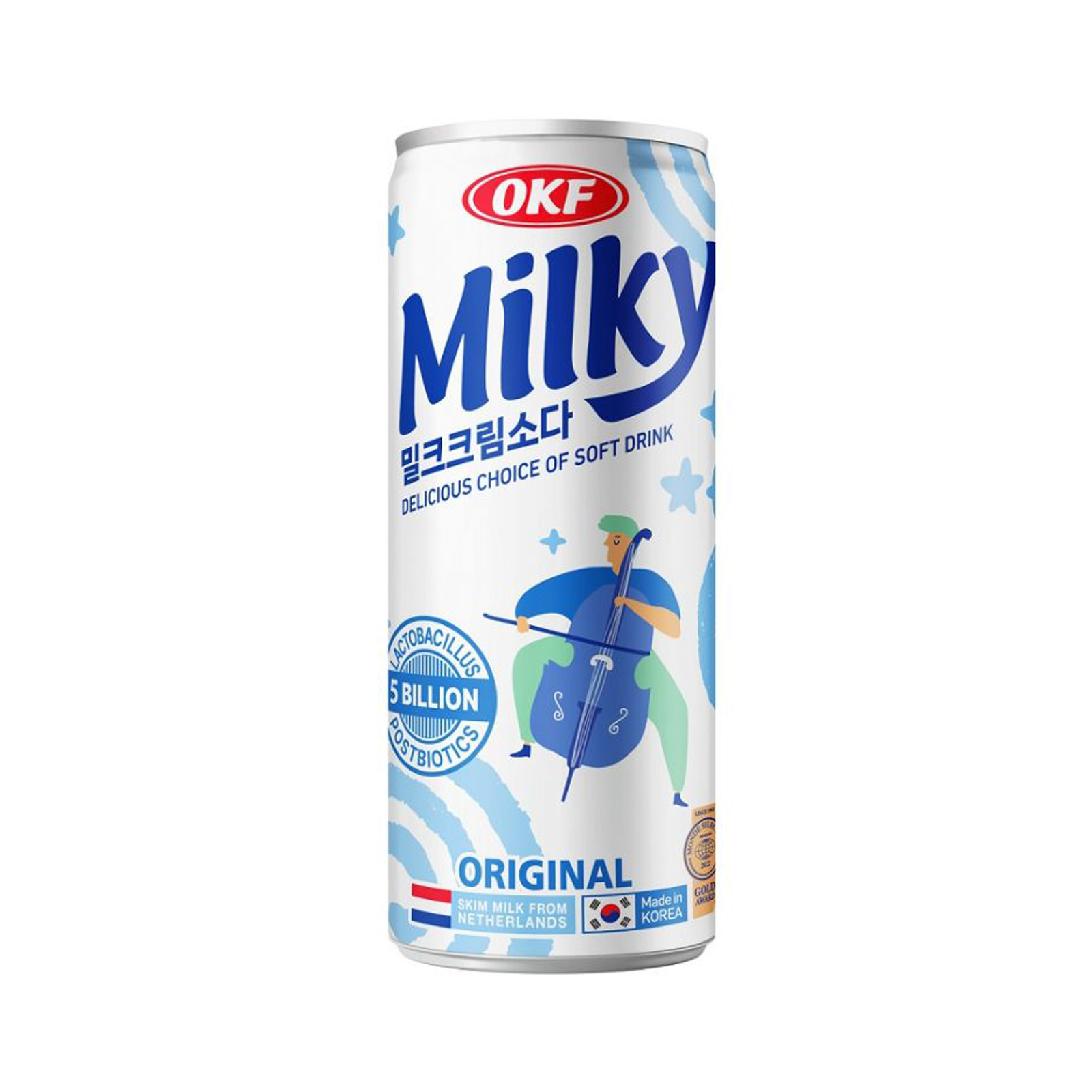 Sparkling Drink Milky Original Milk Flavor  250gr/250ml