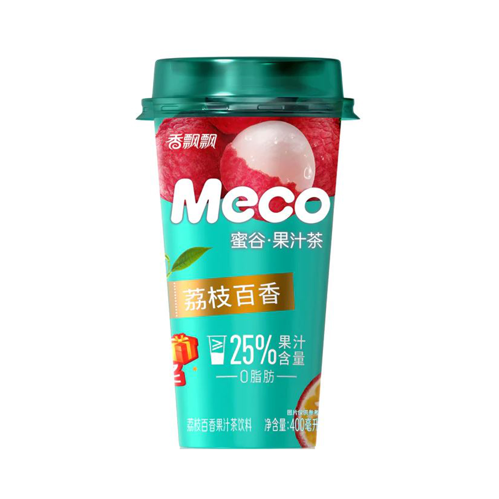 Drink With Tea Lychee Passion Fruit 400gr/400ml