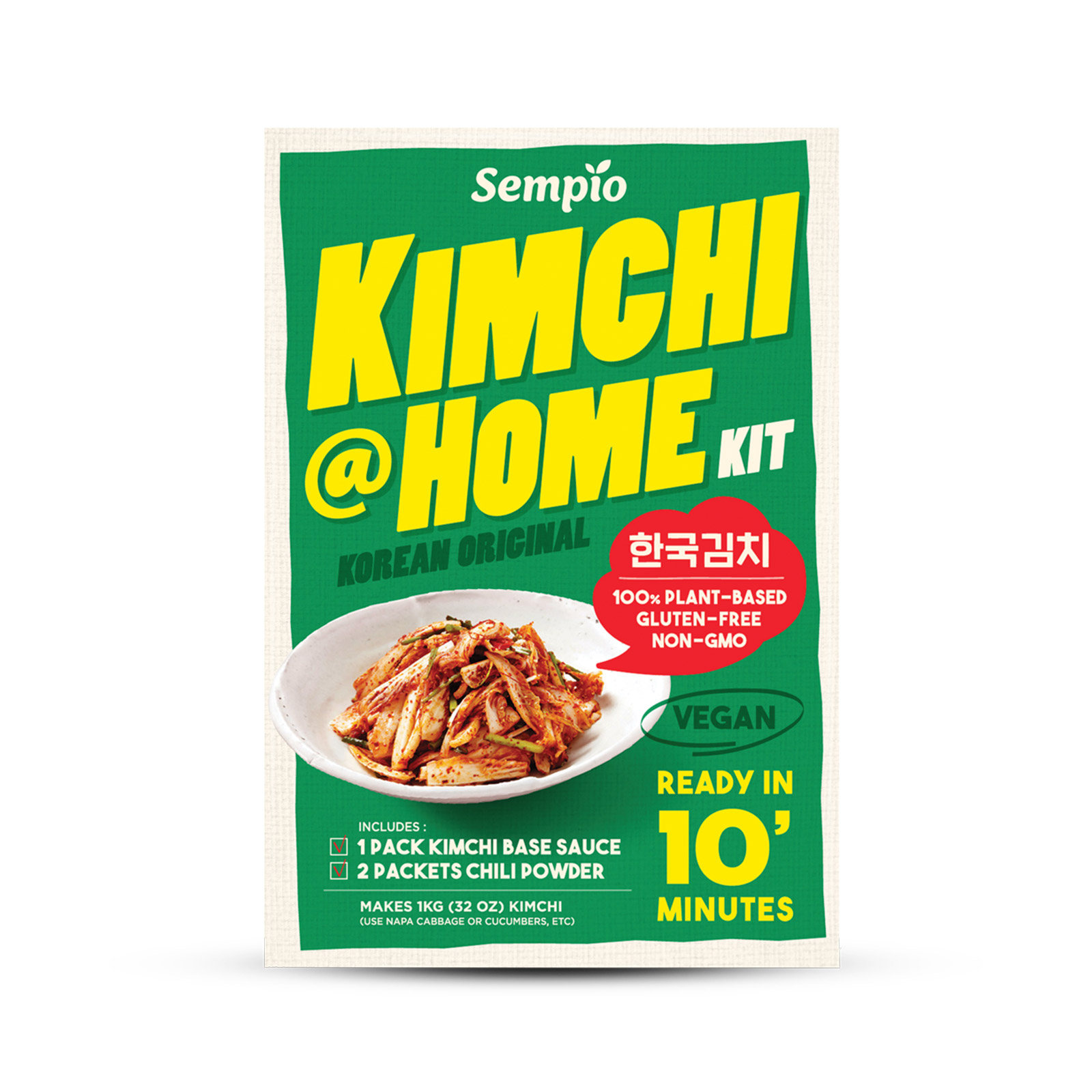 Kimchi@home Kit Vegan 170gr