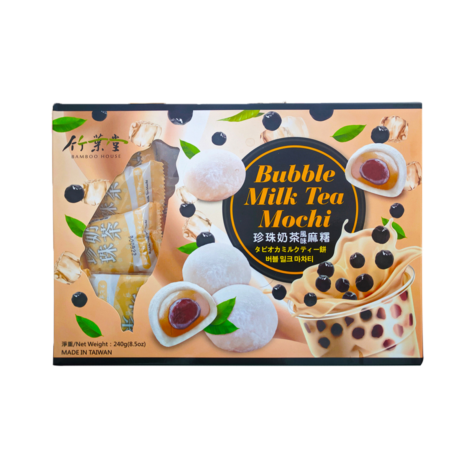 Boba Tea Flavored Mochi 240gr