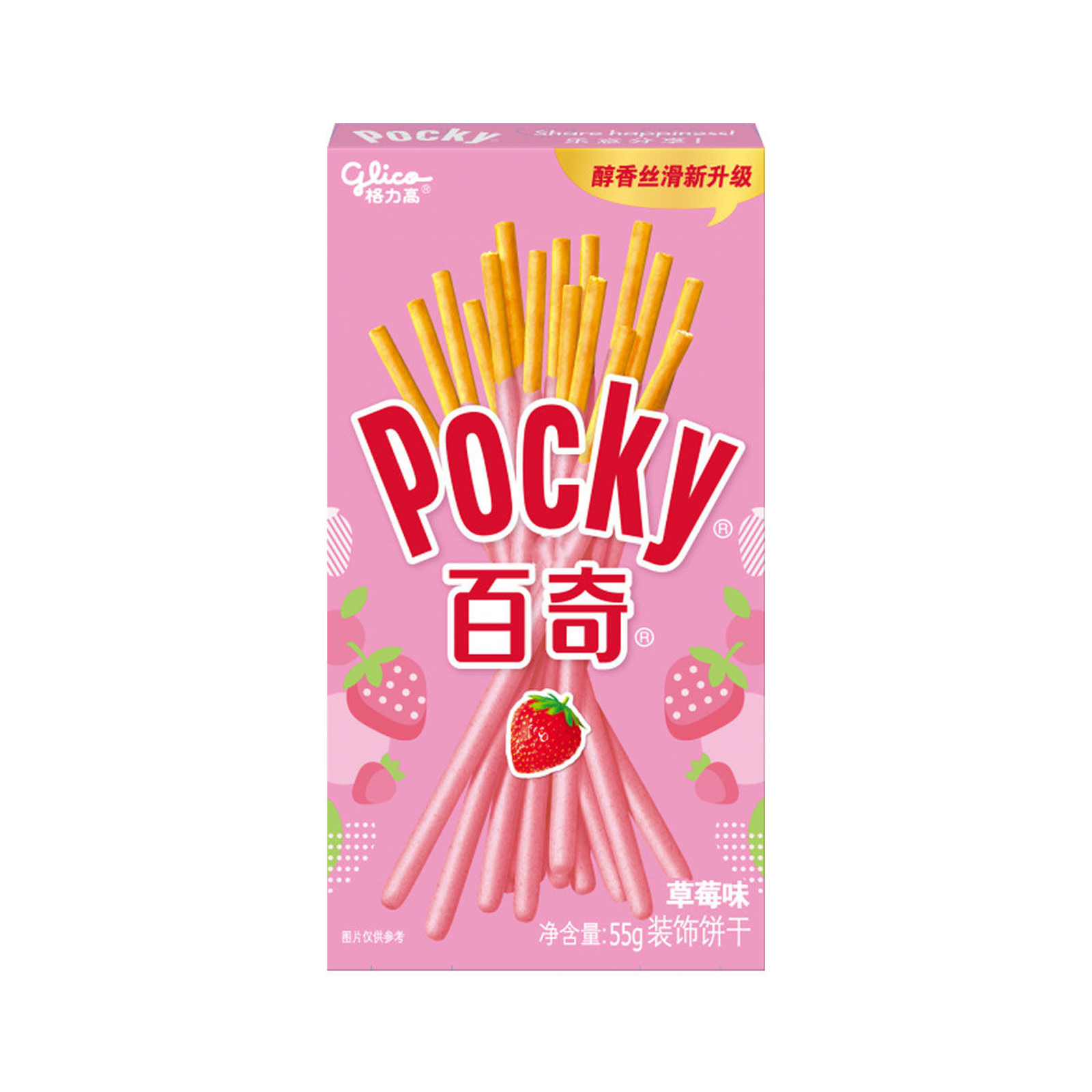 Biscuit Stick Strawberry Flavor 55gr