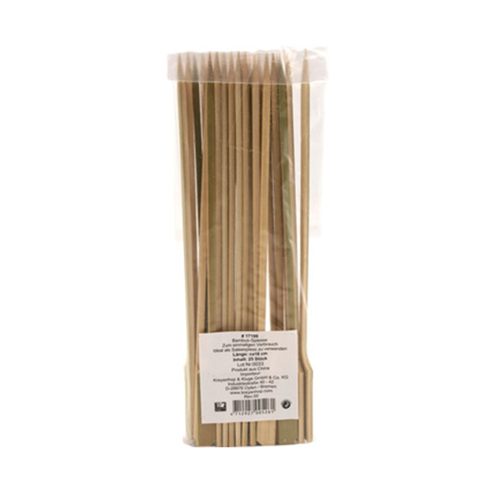 Yakitori Skewers/sticks Bamboo 18cm, 25pcs 1pc