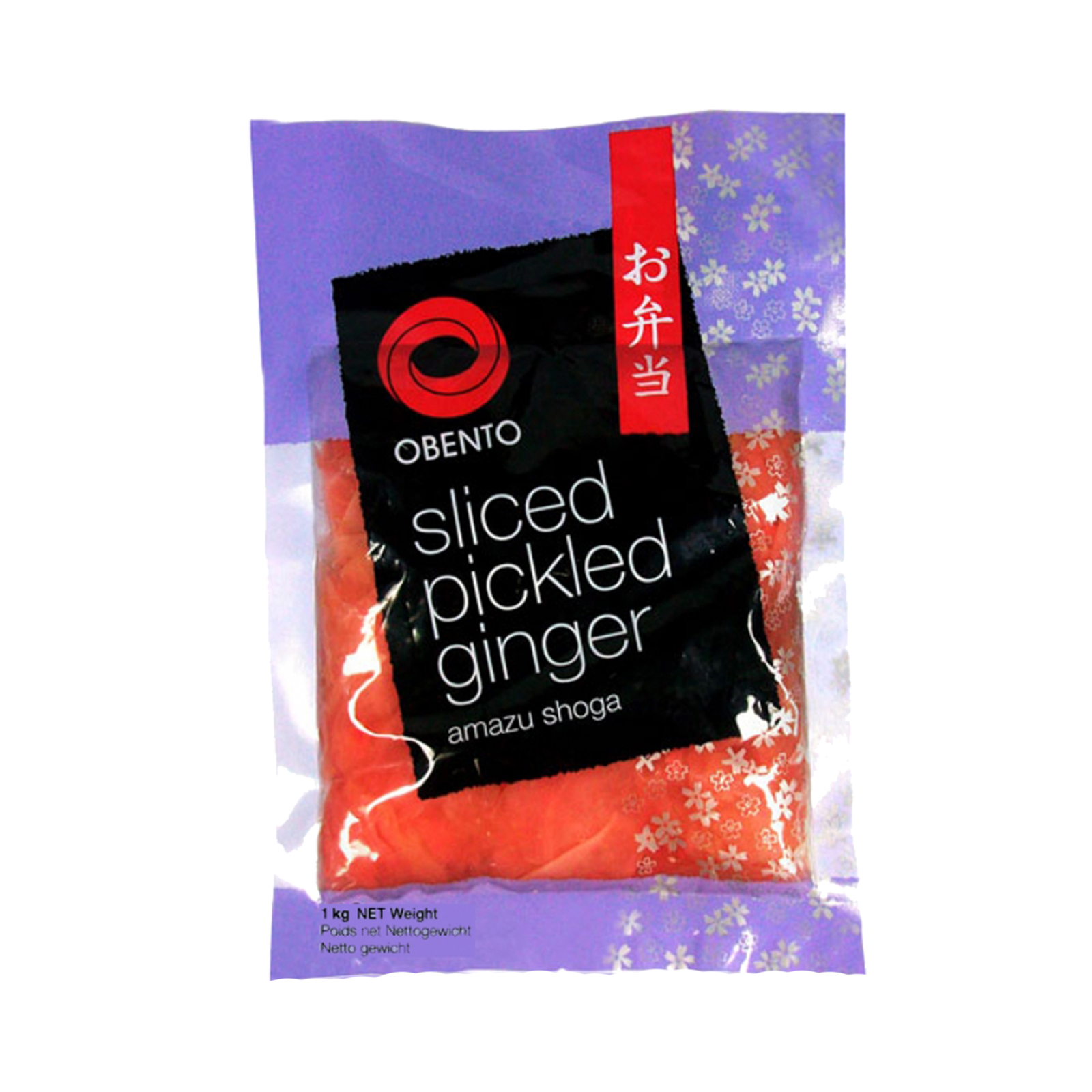 Pickled Ginger Sliced Pink 1000gr
