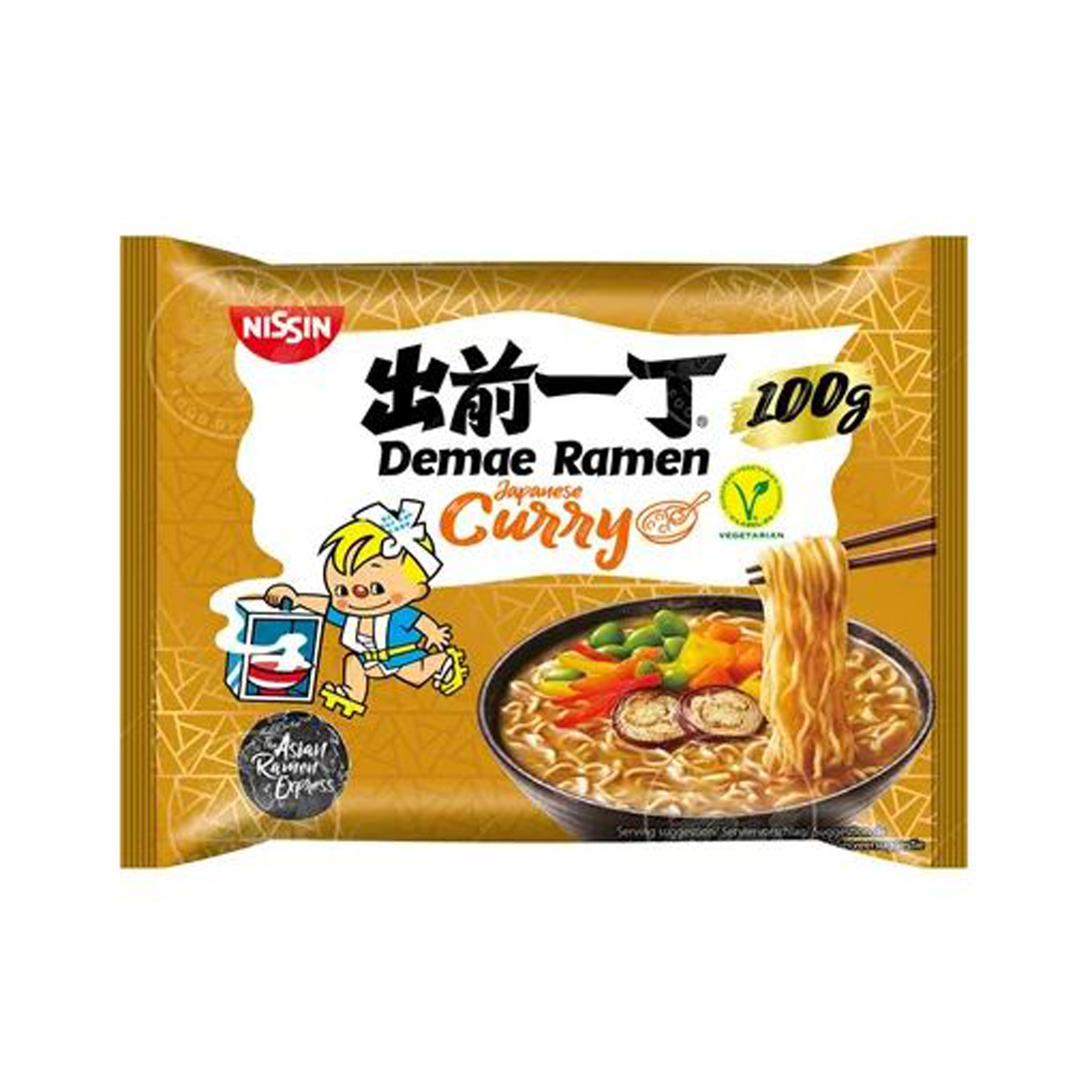 Demae Ramen Japanese Curry Instant Noodle 100gr
