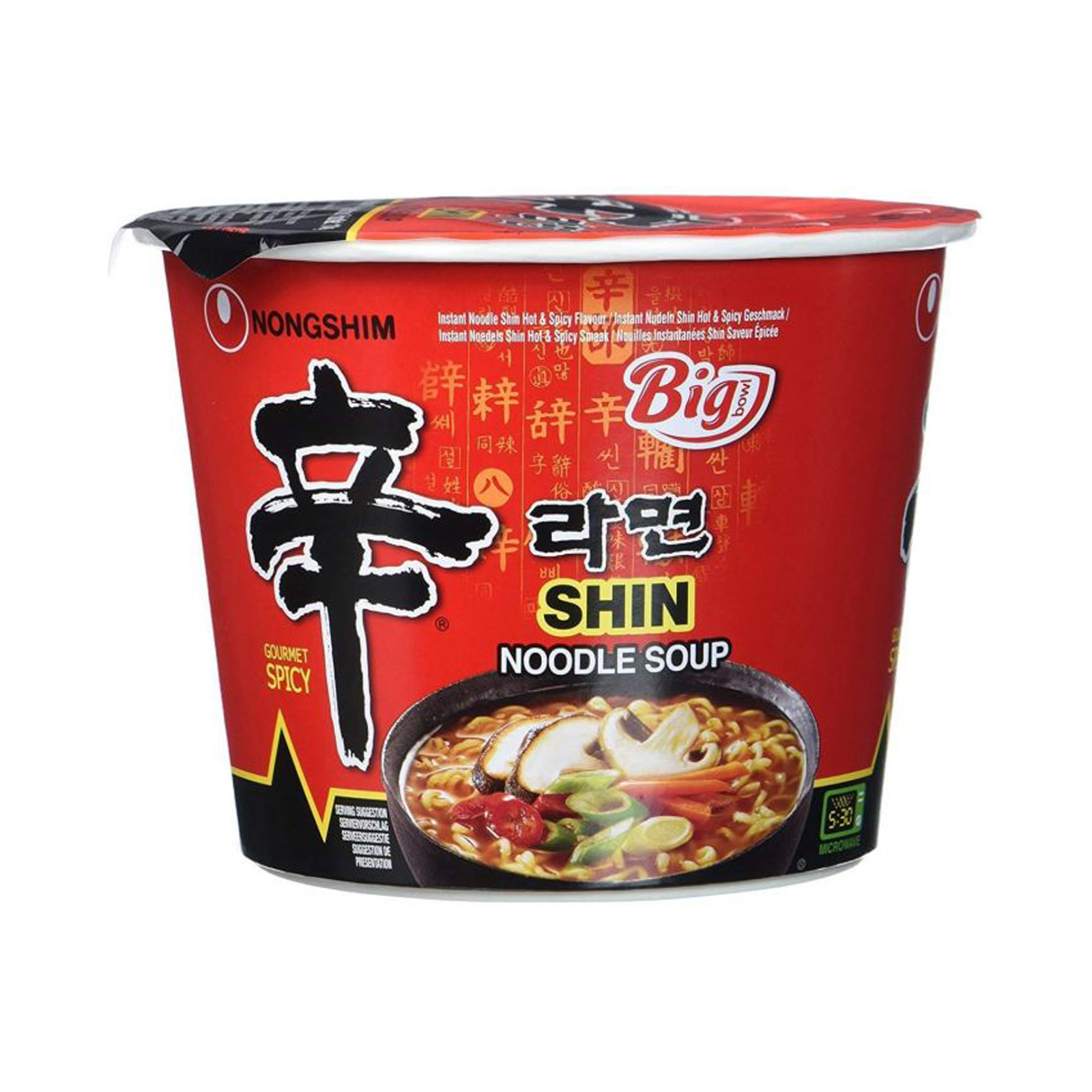 Big Bowl Shin Instant Noodle Cup  114gr