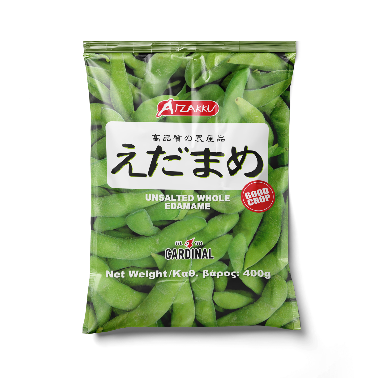 Edamame Whole Unsalted   400gr