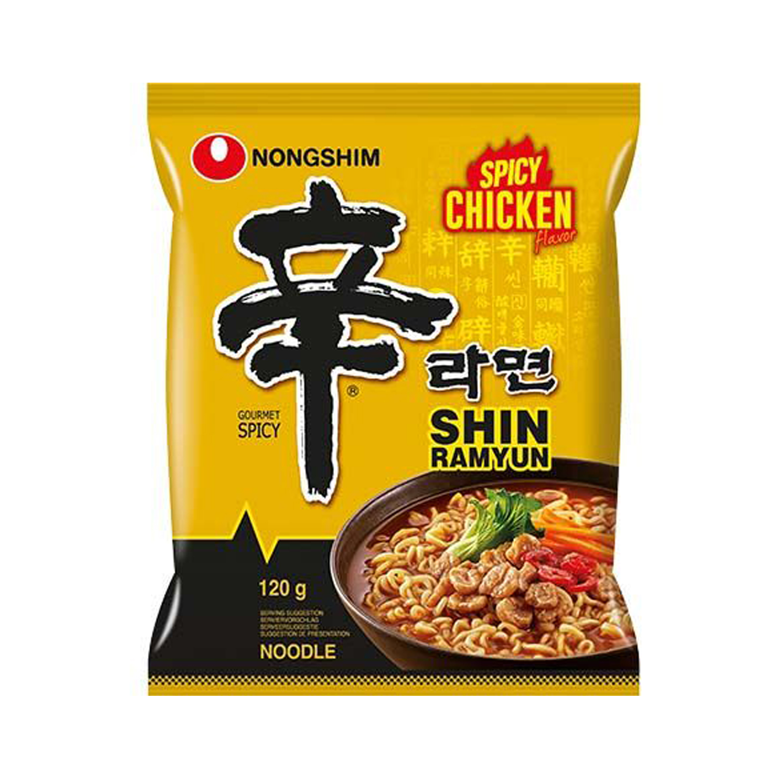 Spicy Chicken Instant Noodle Shin Ramyun  120gr
