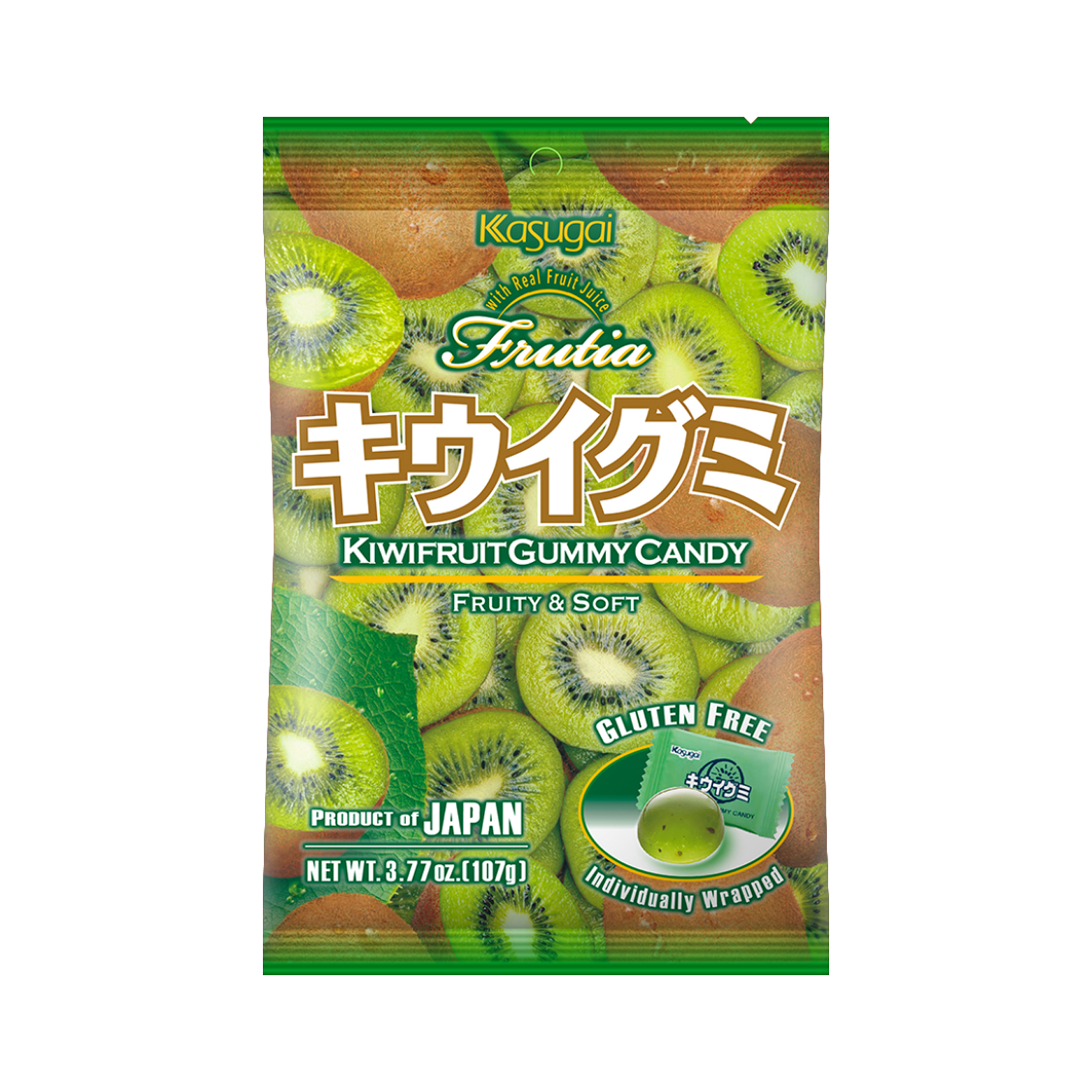 Frutia Gummy Candy Kiwifruit 107gr