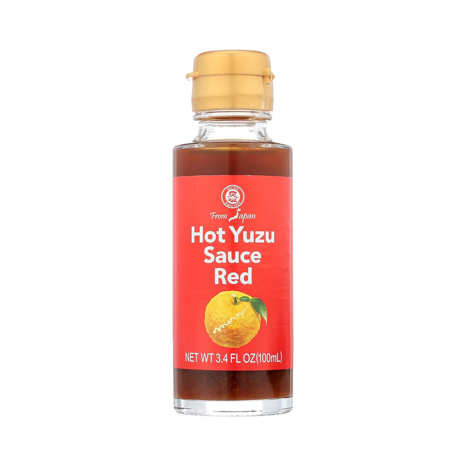 Yuzu Sauce Hot, Red 100gr/100ml