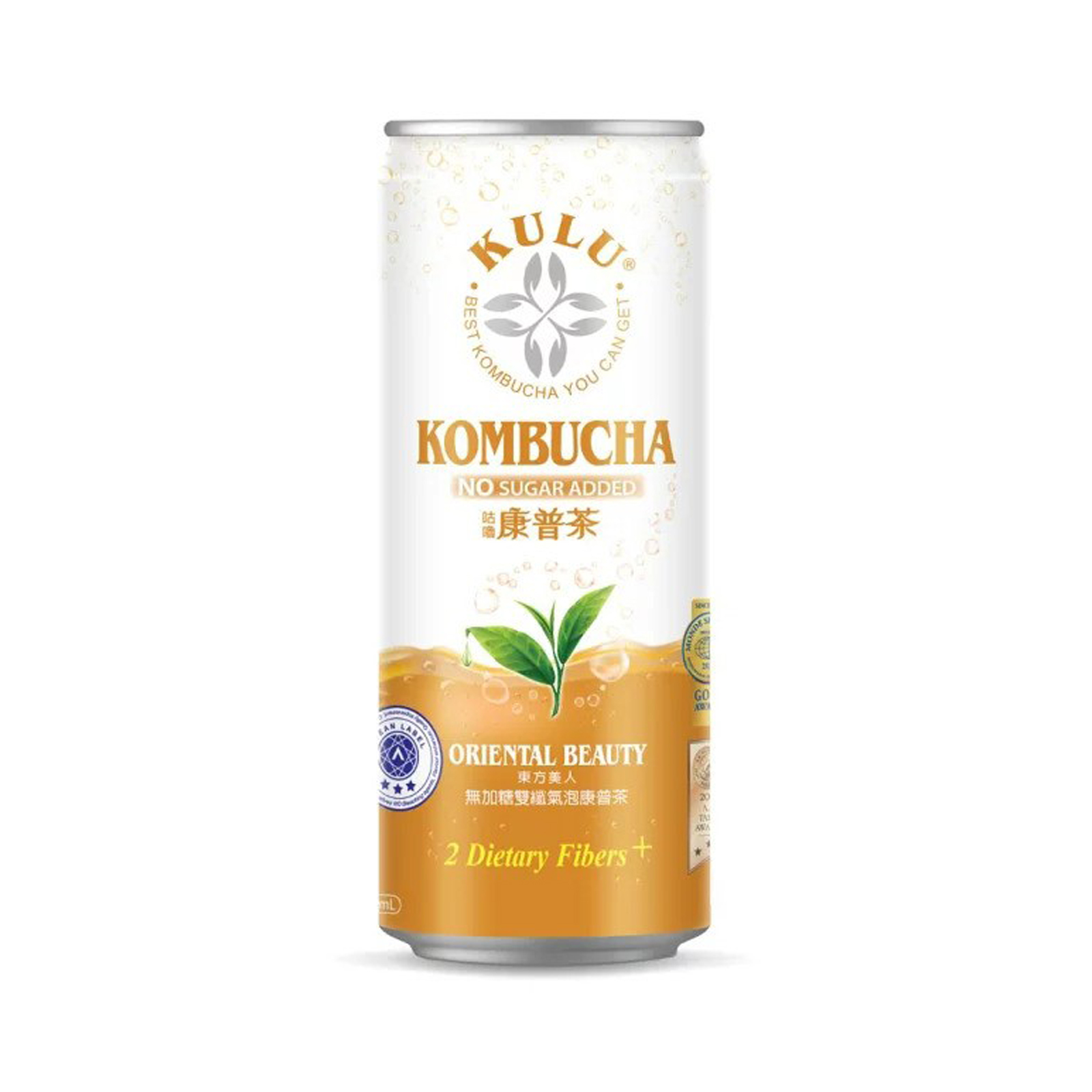 Kombucha Sparkling Drink Oriental Beauty Flavor Sugar Free 235gr/235ml
