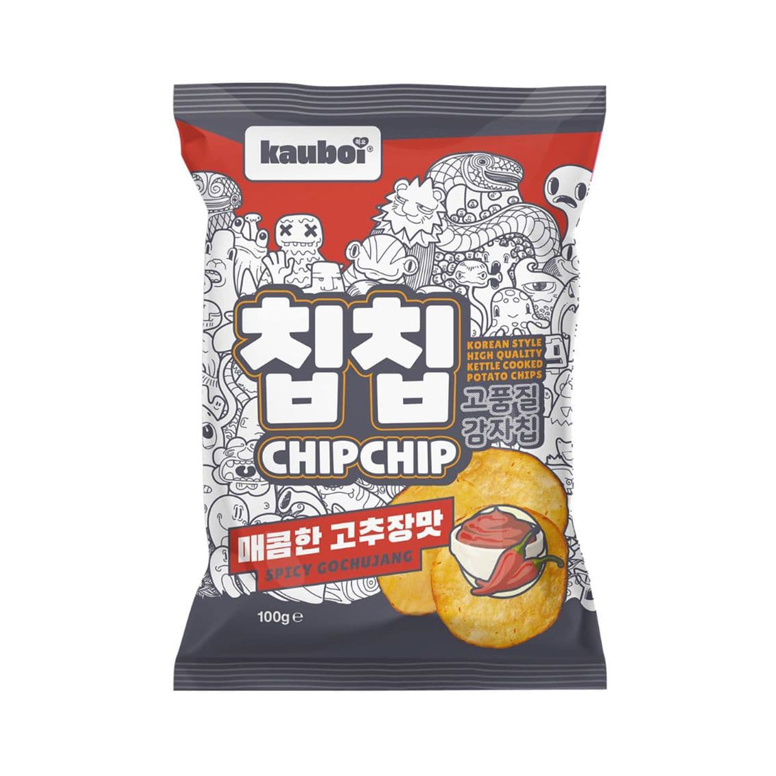 Chipchip Spicy Gochujang Flavour  100gr
